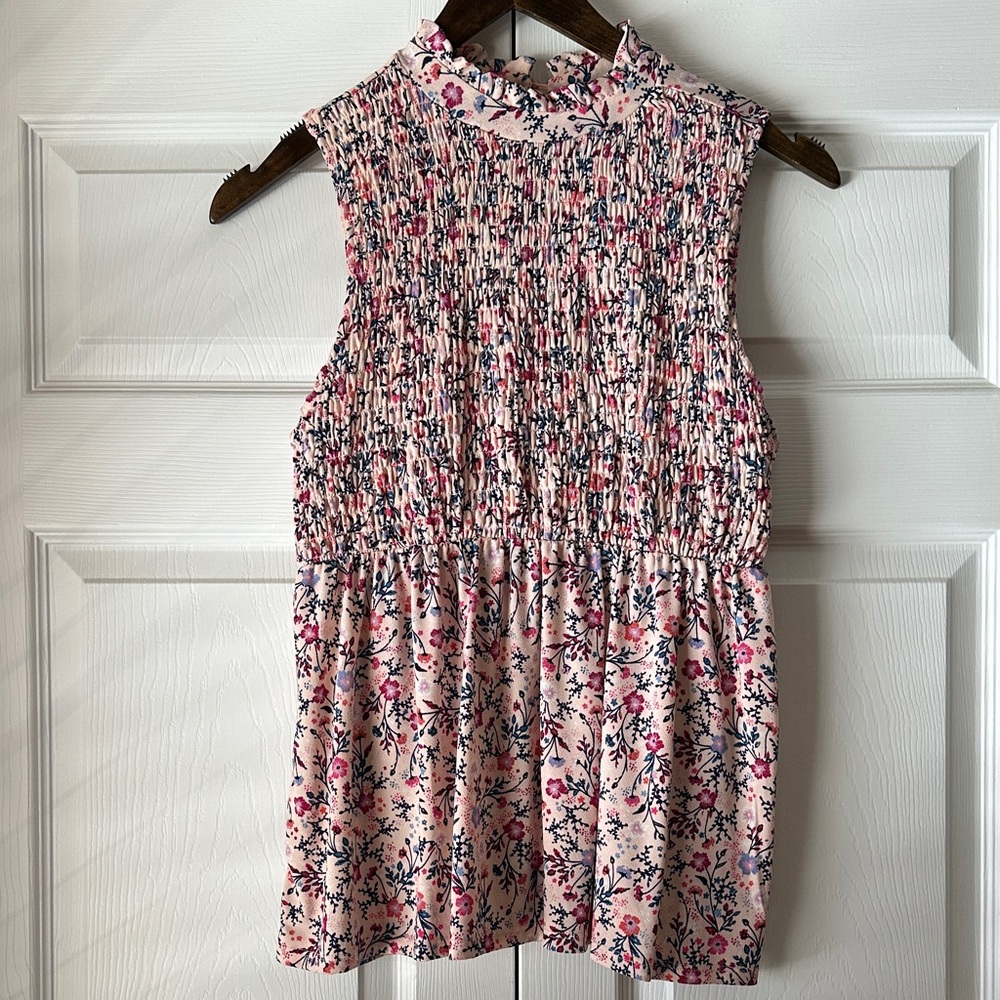 Wallflower Pink Floral Tank Top